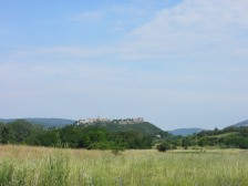 Buzet - one of the many Istrian towns build on top of the hill